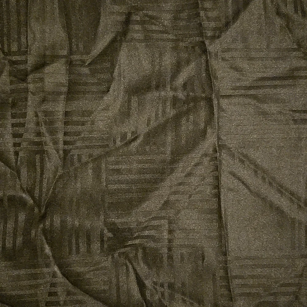 Mainstays Black Shower Curtain